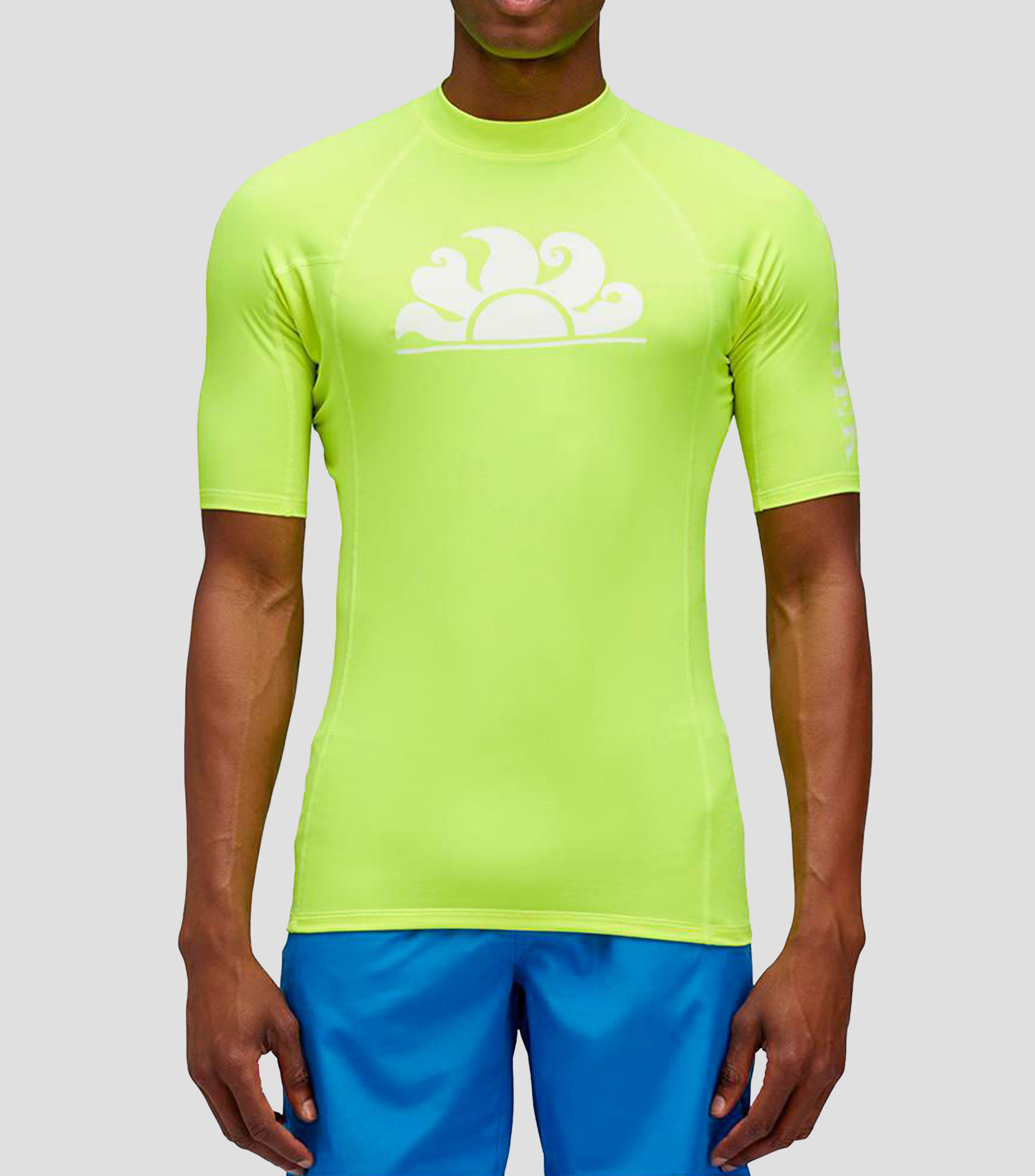 Playera traje de baño estampada Hombre